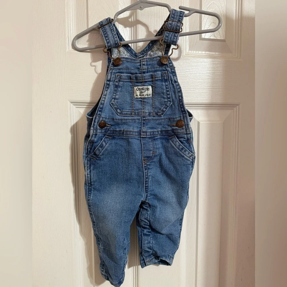 Oshkosh B’Gosh Stretch Denim Overalls